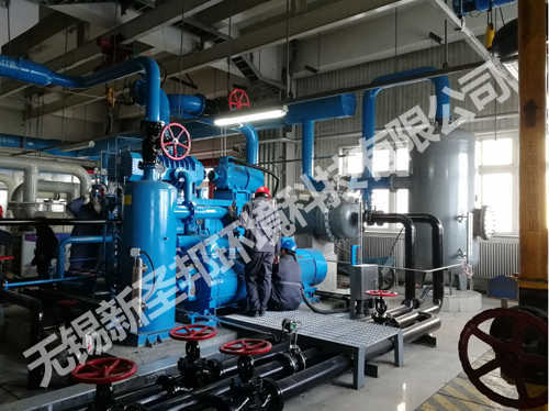 三葉（氣冷）羅茨水環真空機組